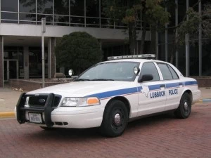 lubbock police car