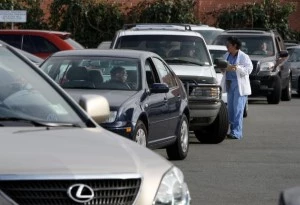 Drive-Thru Vaccination