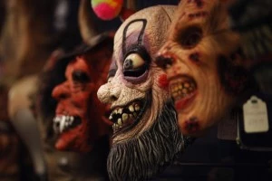 Staff At Angels Fancy Dress Shop Prepare Costumes For The Halloween Season