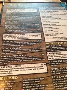 Rockfishmenu