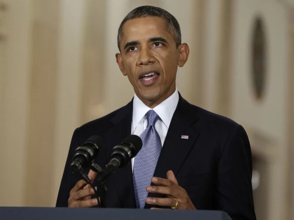 President Barack Obama Addresses The Nation On The Situation In Syria- 2013